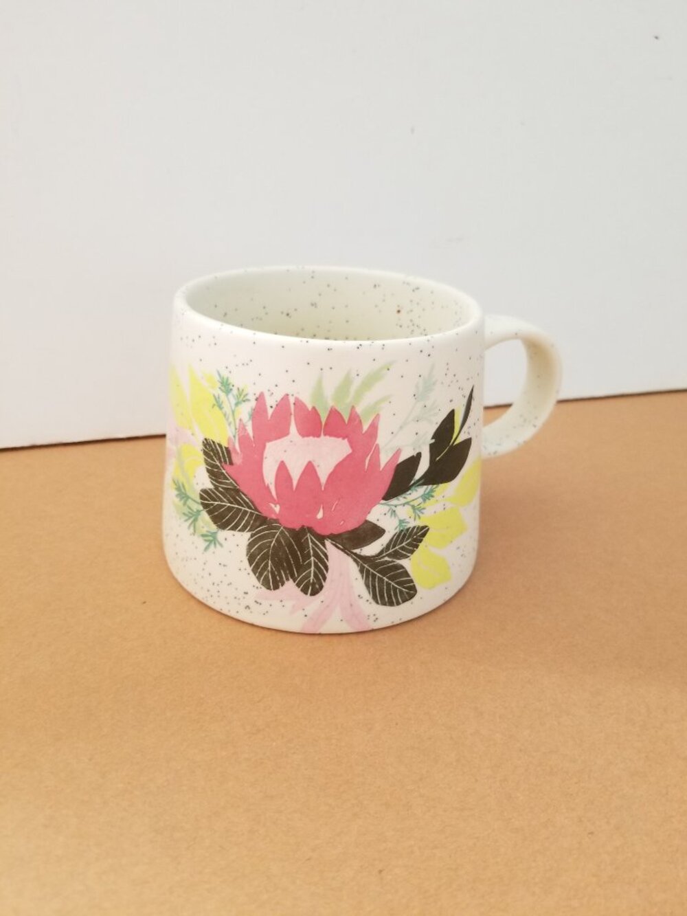Starbucks Cactus Floral Ceramic Speckled 14 oz. Mug Cup 2022